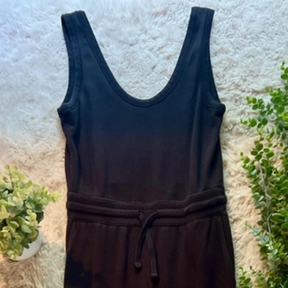 Everlane Organic Cotton Jumpsuit – Size Small, Black & Comfy